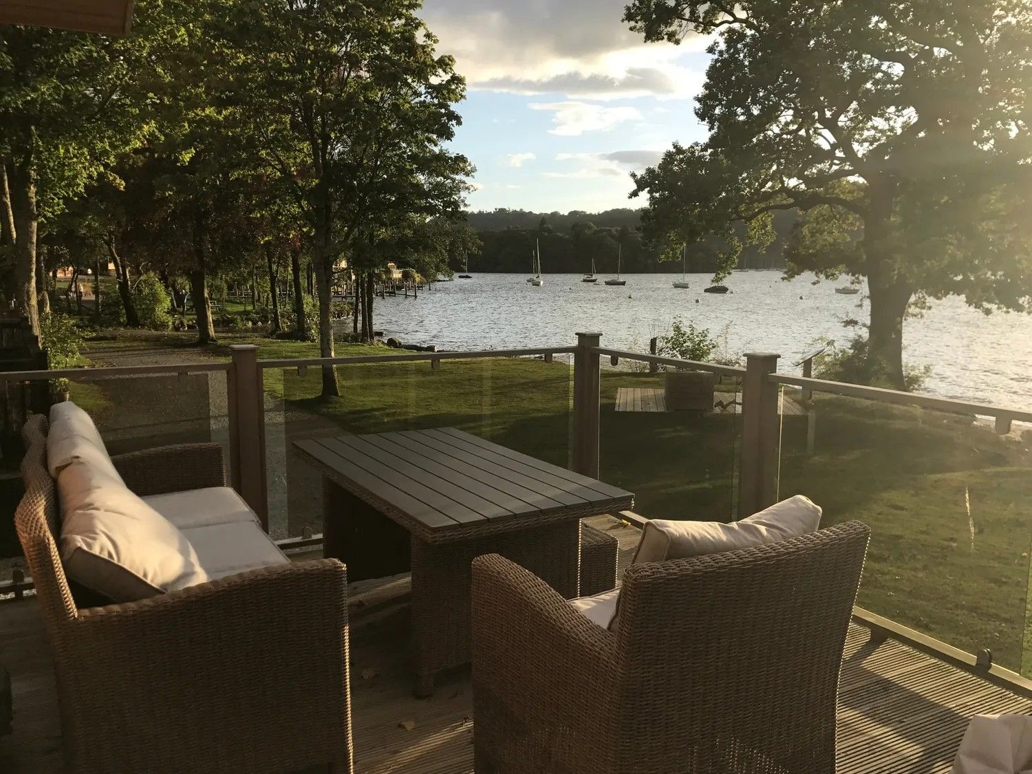 Lakeside Lodge views